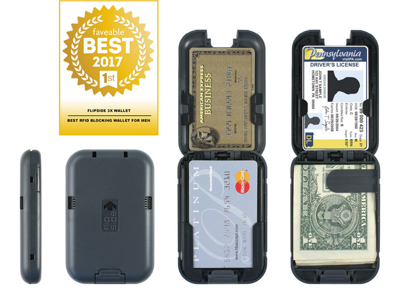 Faveable Ranks Flipside 3X Wallet as the Best RFID Blocking Wallet for Men